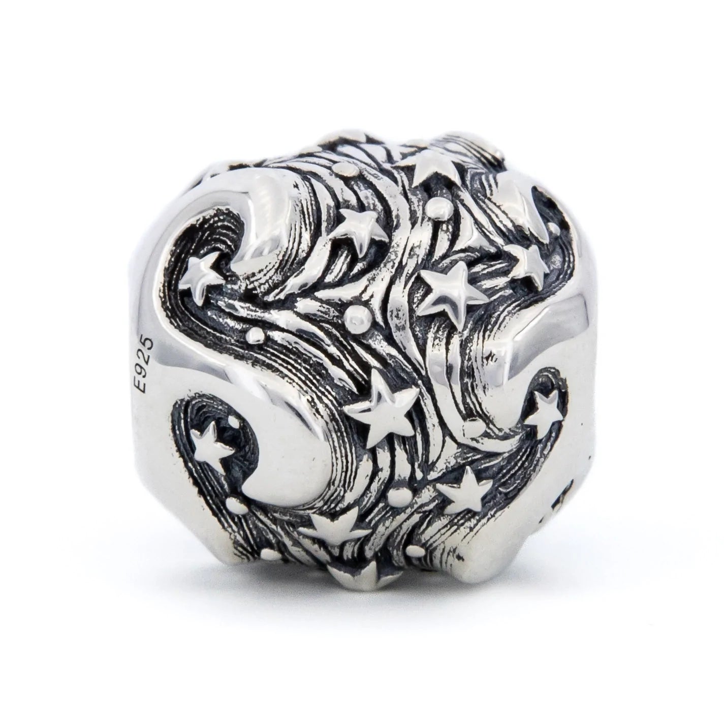 Elfbeads Andromeda Galaxy silver sterling-silver Bead by The Alternative Bead. Your official Elfbeads Retailer from Germany