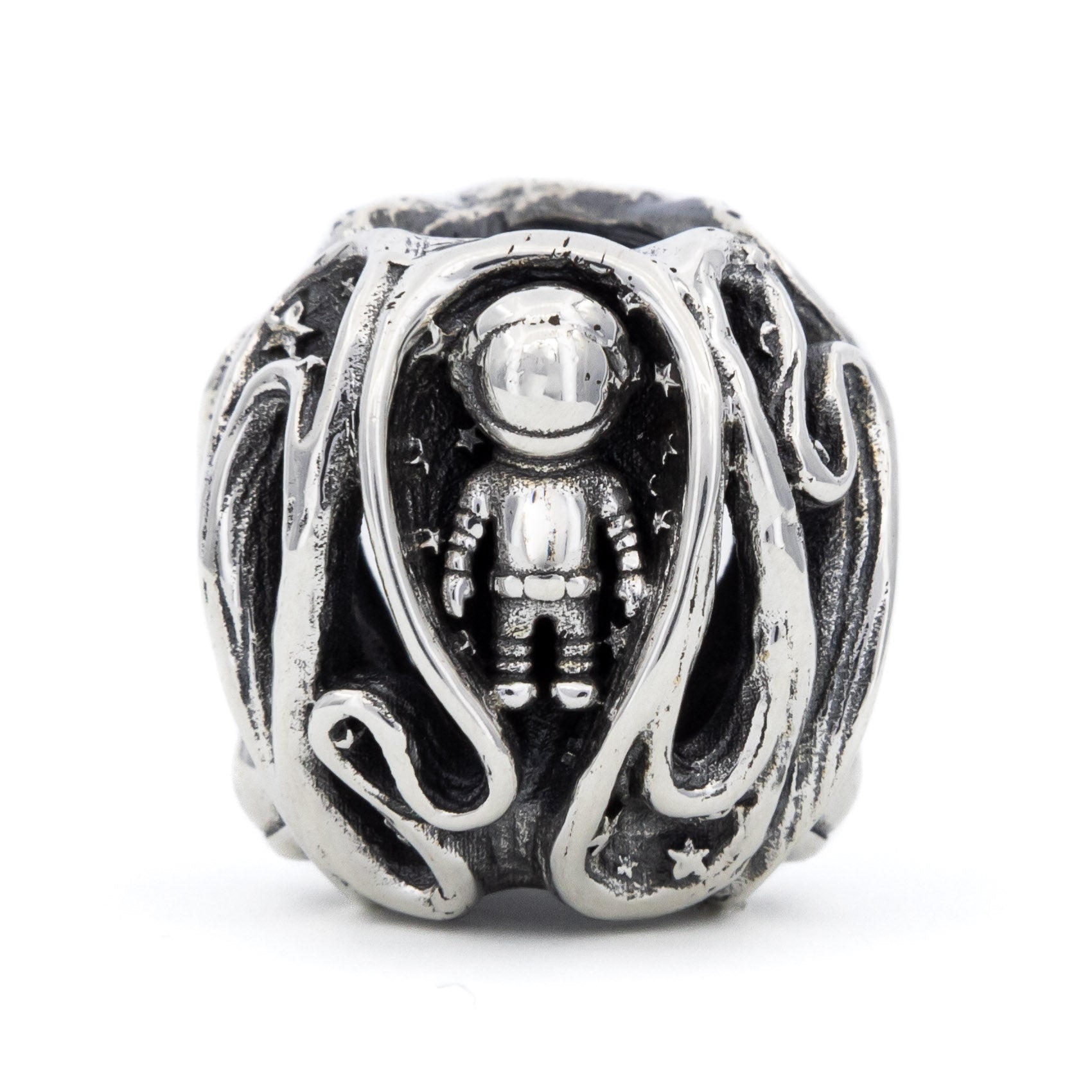 Elfbeads Astronauts silver sterling-silver Bead by The Alternative Bead. Your official Elfbeads Retailer from Germany
