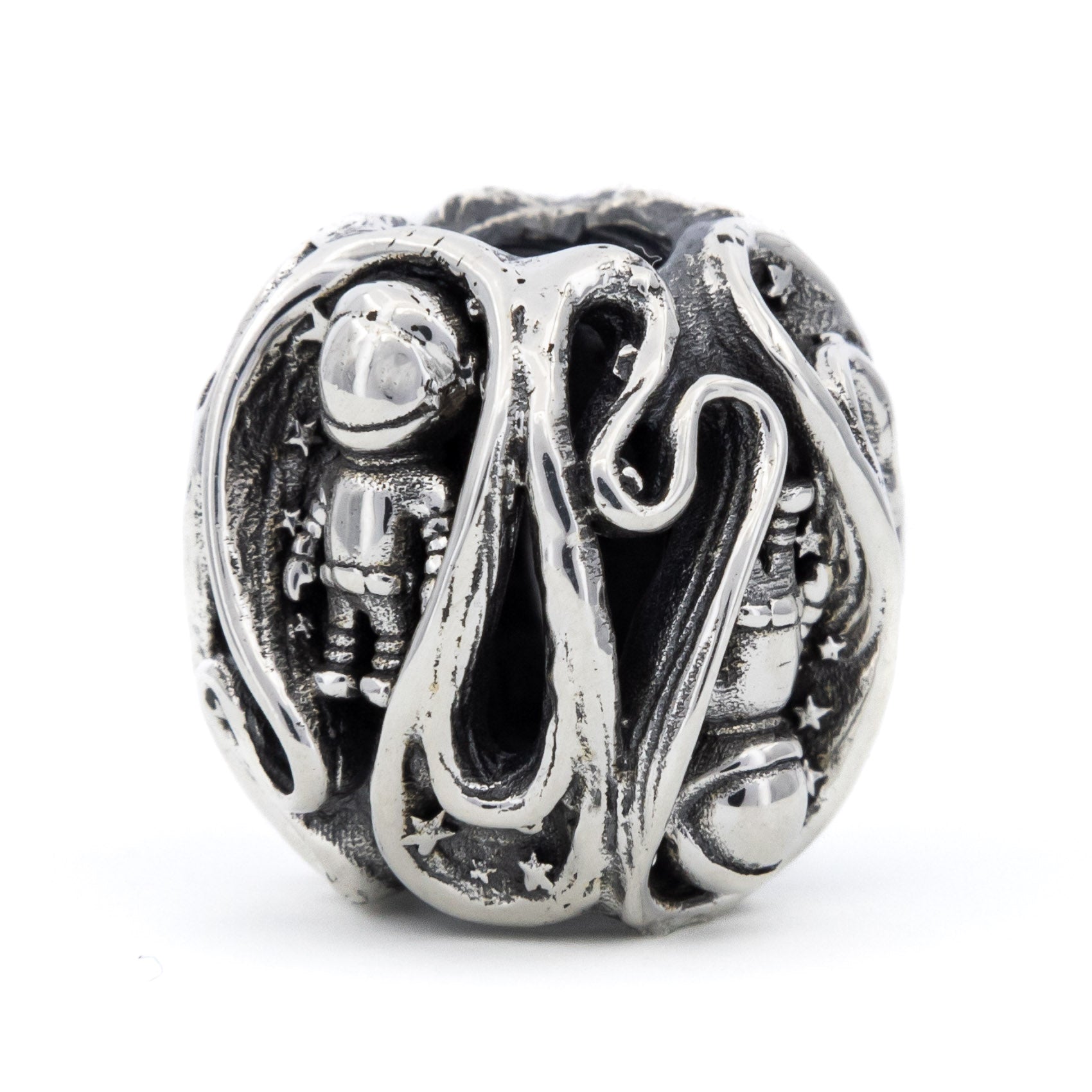 Elfbeads Astronauts silver sterling-silver Bead by The Alternative Bead. Your official Elfbeads Retailer from Germany