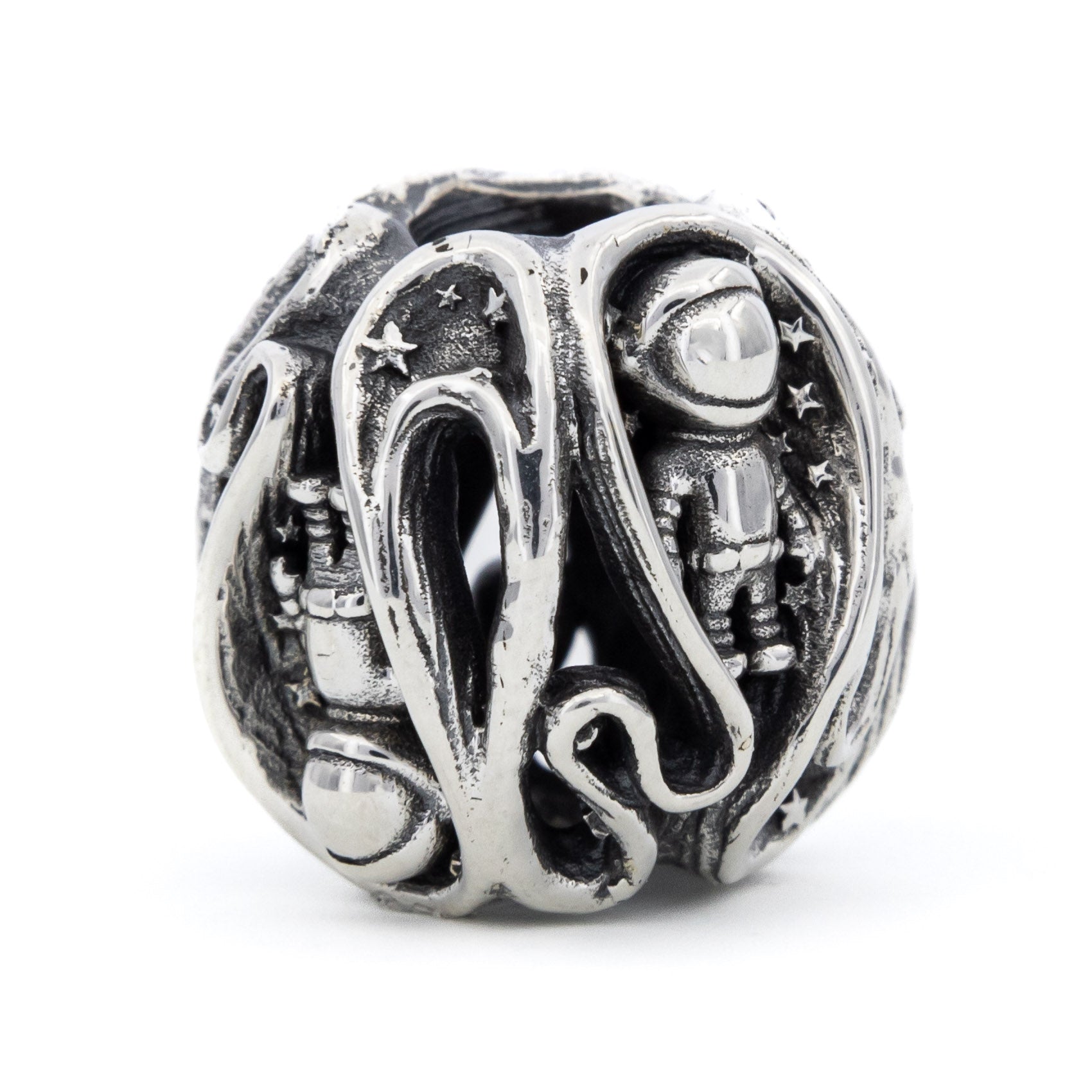 Elfbeads Astronauts silver sterling-silver Bead by The Alternative Bead. Your official Elfbeads Retailer from Germany