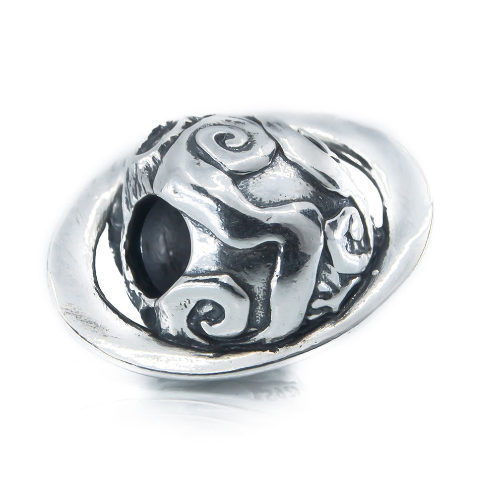 Aurora Charm Aurora 6 Planet Charm silver sterling-silver Bead by The Alternative Bead. Your official Aurora Charm Retailer from Germany