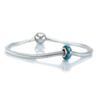 Aurora Charm Aurora Lights Special Edition Stopper silver; green; blue; multicolor sterling-silver; glass Stopper by The Alternative Bead. Your official Aurora Charm Retailer from Germany