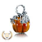 Aurora Charm Enchanted Pumpkin silver; orange sterling-silver; glass Dangle by The Alternative Bead. Your official Aurora Charm Retailer from Germany