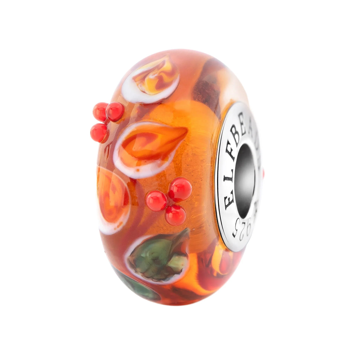 Elfbeads Autumn Painting orange glass Bead by The Alternative Bead. Your official Elfbeads Retailer from Germany