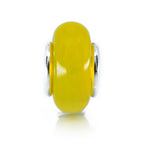 Aurora Charm Autumn Yellow Glass Spacer yellow glass Spacer by The Alternative Bead. Your official Aurora Charm Retailer from Germany