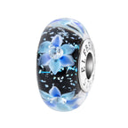 Elfbeads Azure Moonlit Garden blue glass Bead by The Alternative Bead. Your official Elfbeads Retailer from Germany