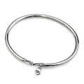 OHM Beads Plain Bangle 2.0 (BGL007) silver sterling-silver Bangle The Alternative Bead
