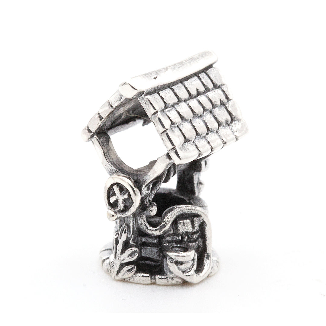 Black Raven Beads Wishing Well silver sterling-silver Charm by The Alternative Bead. Your official Black Raven Beads Retailer from Germany