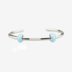 Praan Baby Blue Opal Crystal Stopper Charms blue crystal Stopper by The Alternative Bead. Your official Praan Retailer from Germany