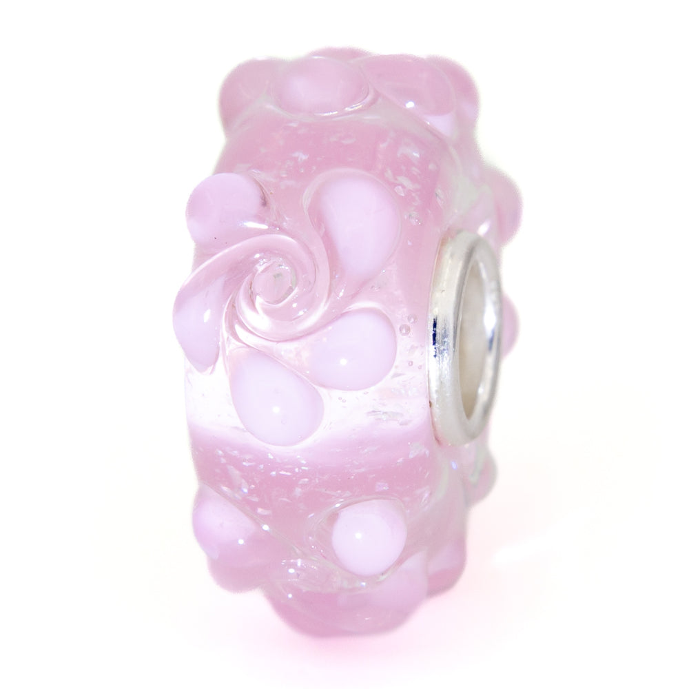 Elfbeads Baby Pink Rose  glass Bead by The Alternative Bead. Your official Elfbeads Retailer from Germany