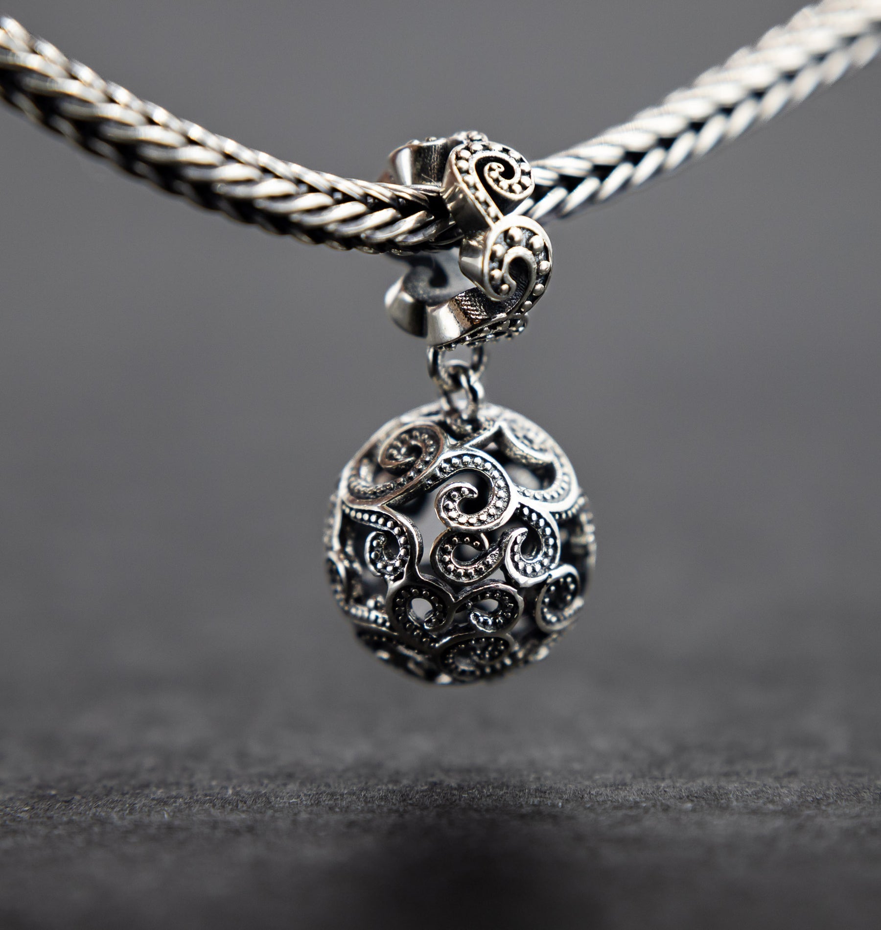 Elfbeads Baroque Dangle V2 silver sterling-silver Dangle by The Alternative Bead. Your official Elfbeads Retailer from Germany