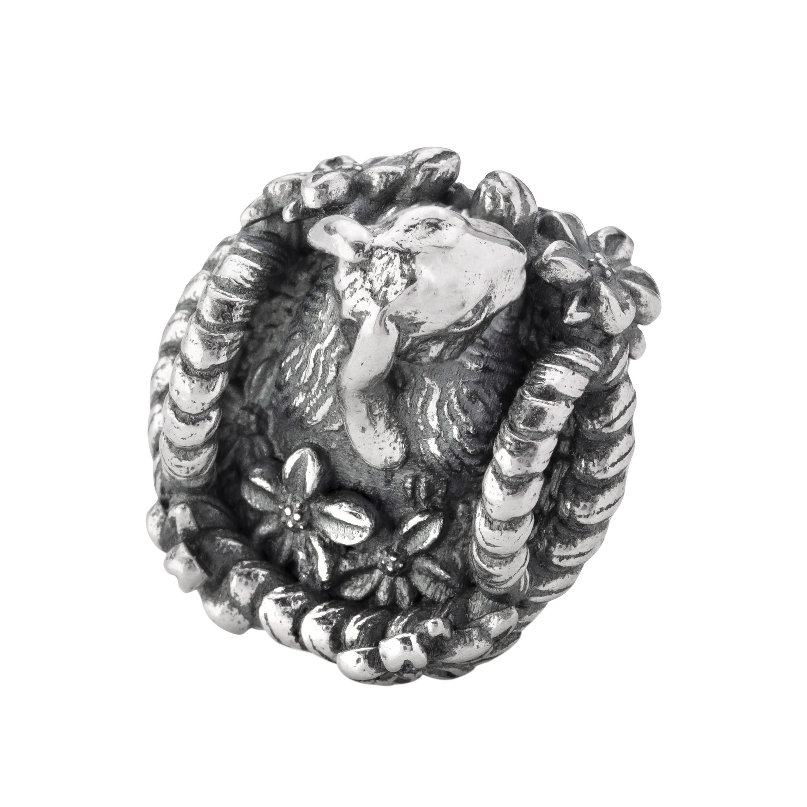 Elfbeads Basket Of Joy silver sterling-silver Bead by The Alternative Bead. Your official Elfbeads Retailer from Germany