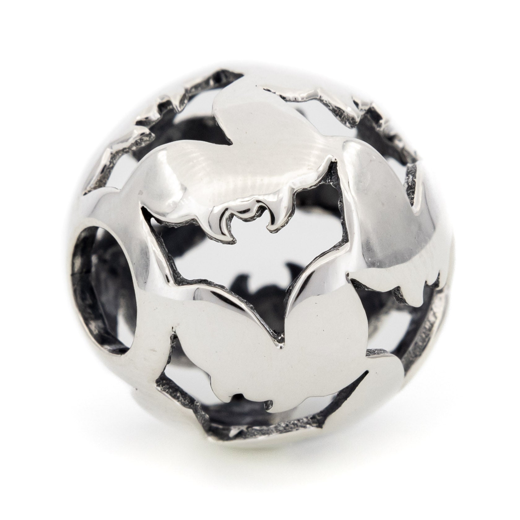 Elfbeads Bats silver sterling-silver Bead by The Alternative Bead. Your official Elfbeads Retailer from Germany