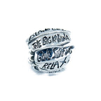 Aurora Charm Beach Signs Bead Charm silver sterling-silver Bead by The Alternative Bead. Your official Aurora Charm Retailer from Germany