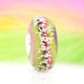 Ogerbeads Bead of the Month September – 2024 green and pink and purple glass Bead by The Alternative Bead. Your official Ogerbeads Retailer from Germany