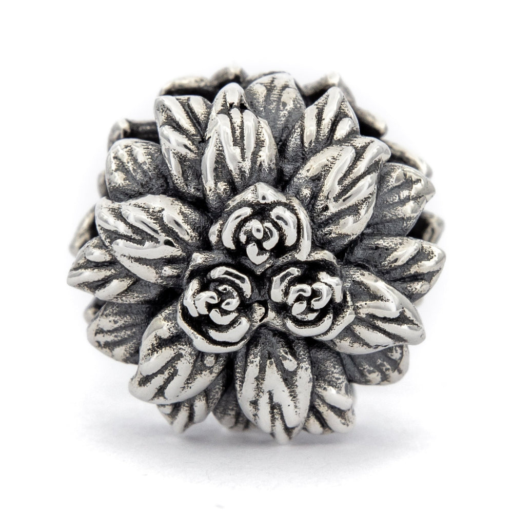 Elfbeads Bed of Roses silver sterling-silver Bead by The Alternative Bead. Your official Elfbeads Retailer from Germany