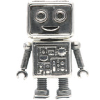 Ogerbeads Beepin’ Bobby – the Robot silver sterling-silver Dangle by The Alternative Bead. Your official Ogerbeads Retailer from Germany