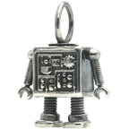 Ogerbeads Beepin’ Bobby – the Robot silver sterling-silver Dangle by The Alternative Bead. Your official Ogerbeads Retailer from Germany