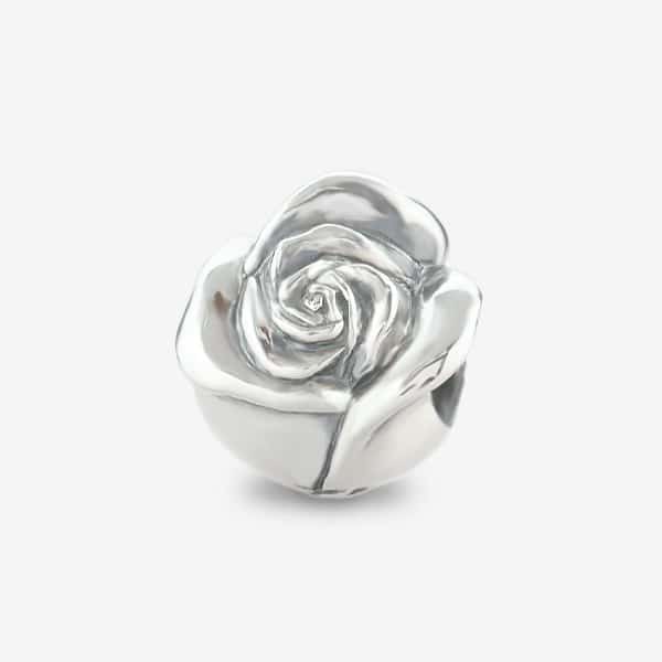 Praan Bella Rose charm silver sterling-silver Bead by The Alternative Bead. Your official Praan Retailer from Germany