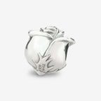 Praan Bella Rose charm silver sterling-silver Bead by The Alternative Bead. Your official Praan Retailer from Germany