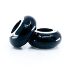 Aurora Charm Black Universal Enamel Stopper black sterling-silver; enamel Stopper by The Alternative Bead. Your official Aurora Charm Retailer from Germany