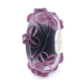 Elfbeads Black Currant Flowertwig Frost  glass Bead by The Alternative Bead. Your official Elfbeads Retailer from Germany