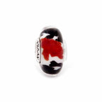 Praan Koi Fish black; white; red glass Bead by The Alternative Bead. Your official Praan Retailer from Germany