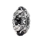 Elfbeads Bloodguard silver; black sterling-silver; natural-stone Bead by The Alternative Bead. Your official Elfbeads Retailer from Germany