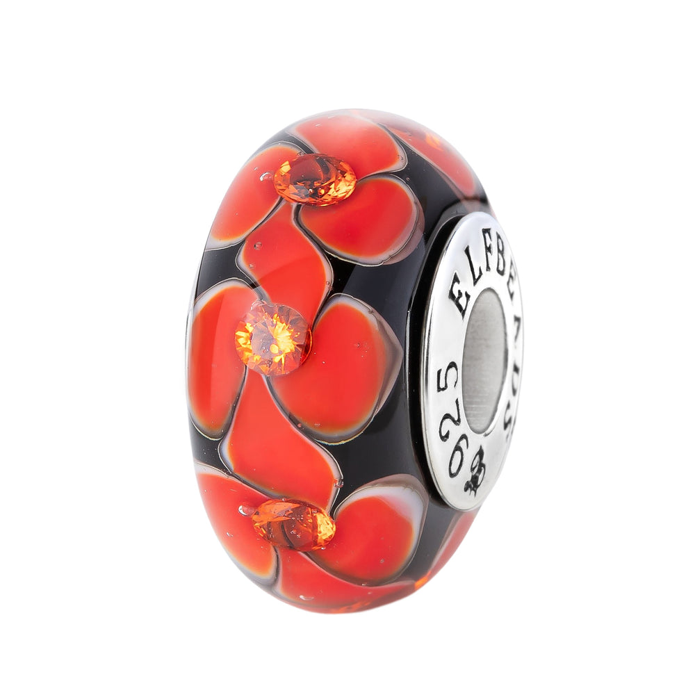 Elfbeads Blooms of Passion Monroe  glass Bead by The Alternative Bead. Your official Elfbeads Retailer from Germany