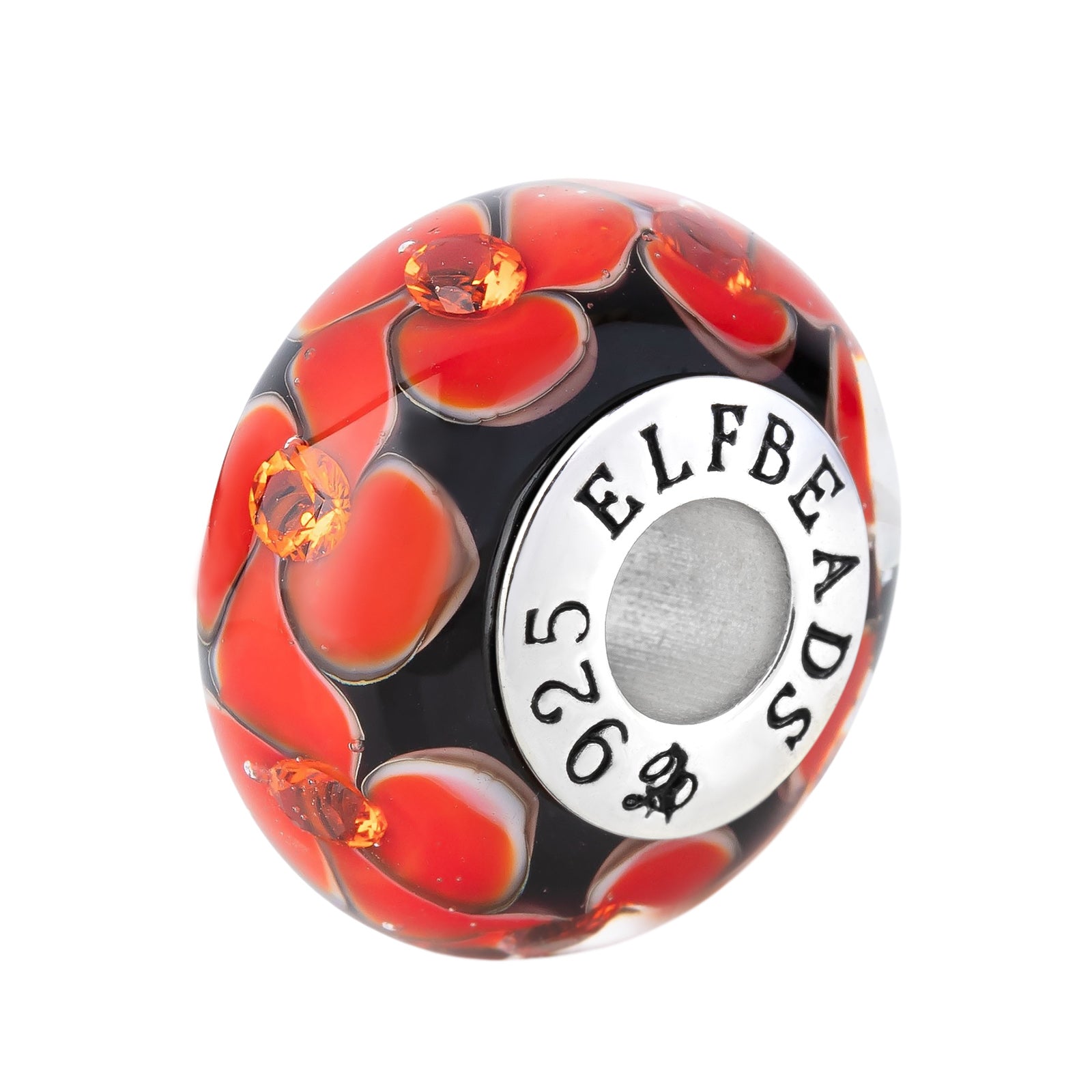 Elfbeads Blooms of Passion Monroe  glass Bead by The Alternative Bead. Your official Elfbeads Retailer from Germany