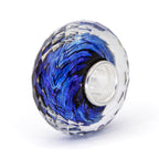 Elfbeads Blue Galaxy Fractal  sterling-silver; glass Bead by The Alternative Bead. Your official Elfbeads Retailer from Germany