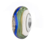 Elfbeads Blue Tide Shore blue; green; brown glass Bead by The Alternative Bead. Your official Elfbeads Retailer from Germany