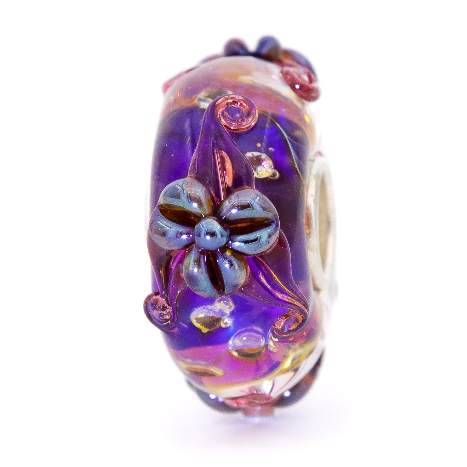 Elfbeads Blush Lilies Monroe  glass Bead by The Alternative Bead. Your official Elfbeads Retailer from Germany