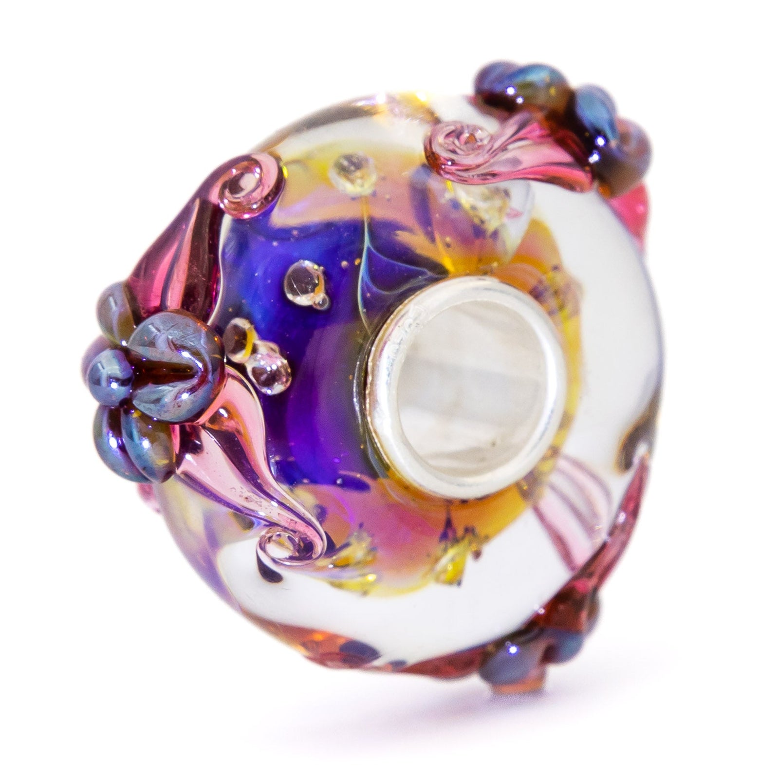 Elfbeads Blush Lilies Monroe  glass Bead by The Alternative Bead. Your official Elfbeads Retailer from Germany