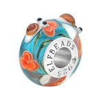 Elfbeads Bonding Trail blue glass Bead by The Alternative Bead. Your official Elfbeads Retailer from Germany