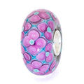 Elfbeads Bouganville Flowerstone purple; blue glass Bead by The Alternative Bead. Your official Elfbeads Retailer from Germany