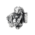 Elfbeads Bunny's Treasure silver sterling-silver Bead by The Alternative Bead. Your official Elfbeads Retailer from Germany