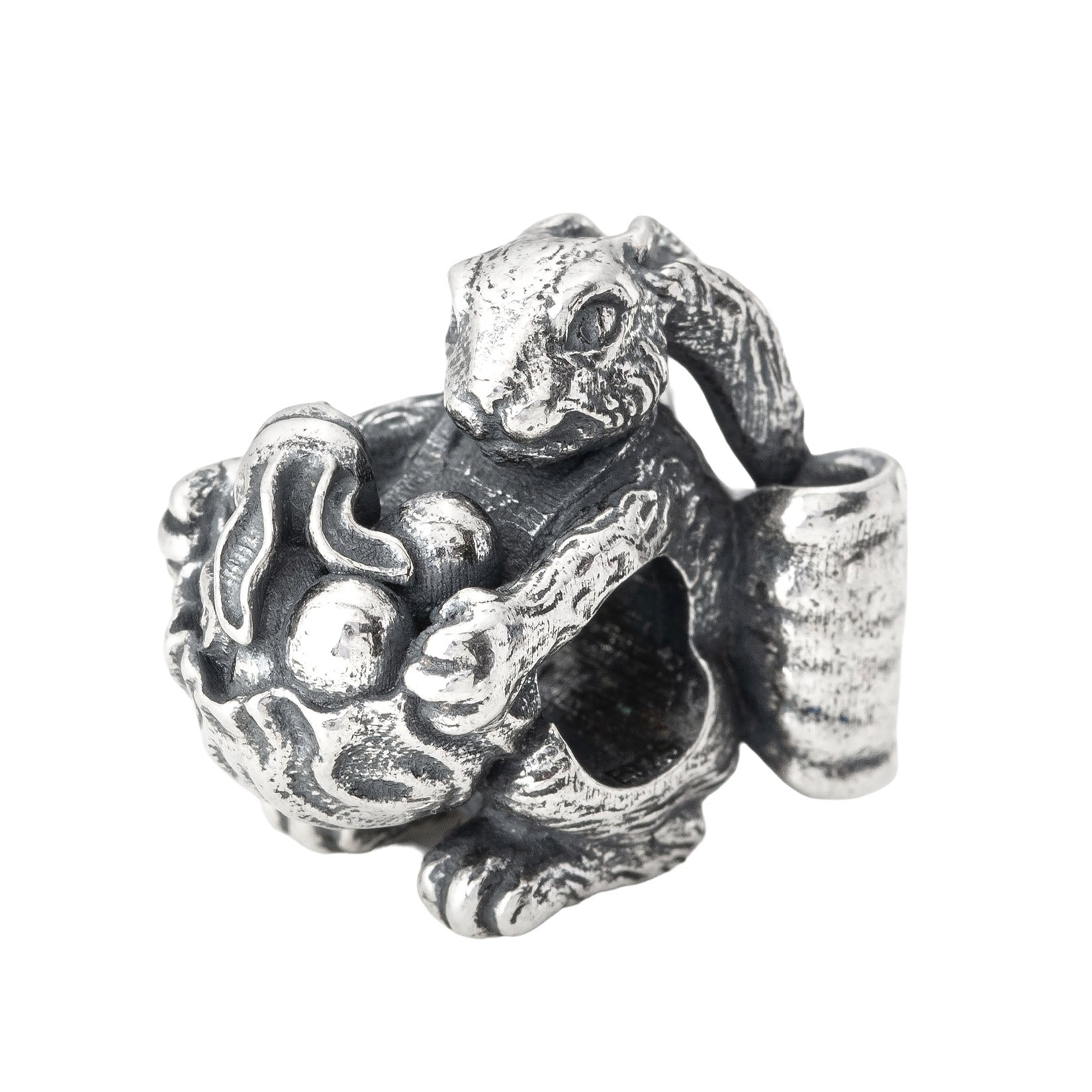 Elfbeads Bunny's Treasure silver sterling-silver Bead by The Alternative Bead. Your official Elfbeads Retailer from Germany