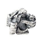 Elfbeads Bunny's Treasure silver sterling-silver Bead by The Alternative Bead. Your official Elfbeads Retailer from Germany