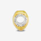 Praan Buttercup Heart Charm yellow crystal Bead by The Alternative Bead. Your official Praan Retailer from Germany