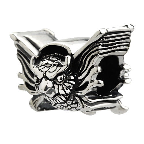 OHM Beads Whoo Knows? (CRW056)  sterling-silver Bead The Alternative Bead