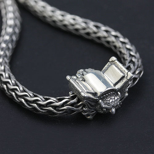 OHM Beads Whoo Knows? (CRW056)  sterling-silver Bead The Alternative Bead