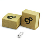 OHM Beads Can Tab (CRW058)  sterling-silver Bead The Alternative Bead