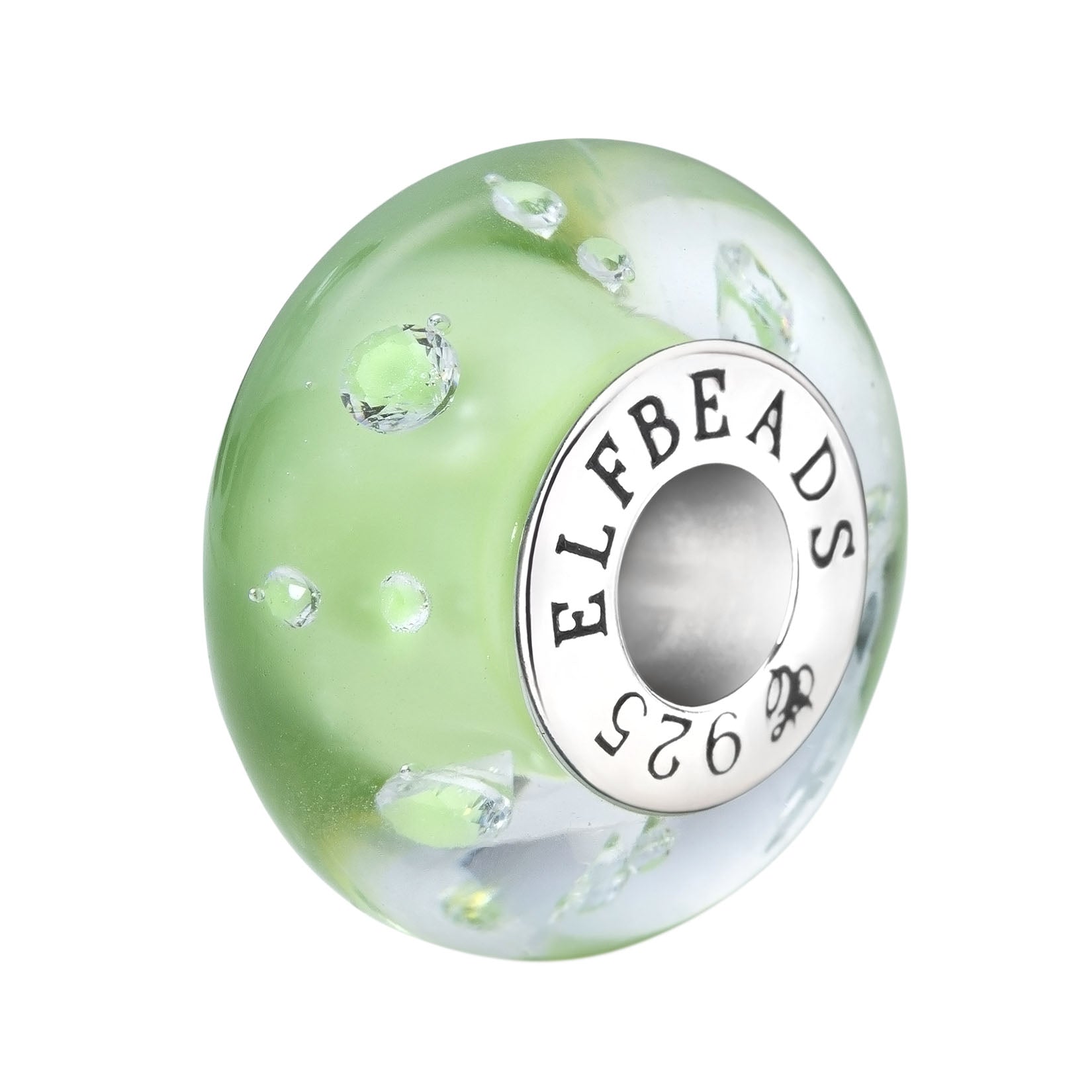 Elfbeads Cactus Green Monroe green glass Bead by The Alternative Bead. Your official Elfbeads Retailer from Germany