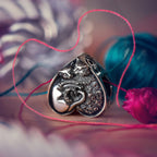 Elfbeads It Takes Two To Meow silver sterling-silver Bead by The Alternative Bead. Your official Elfbeads Retailer from Germany