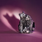 Elfbeads Make Love Not Hunt silver sterling-silver Bead by The Alternative Bead. Your official Elfbeads Retailer from Germany