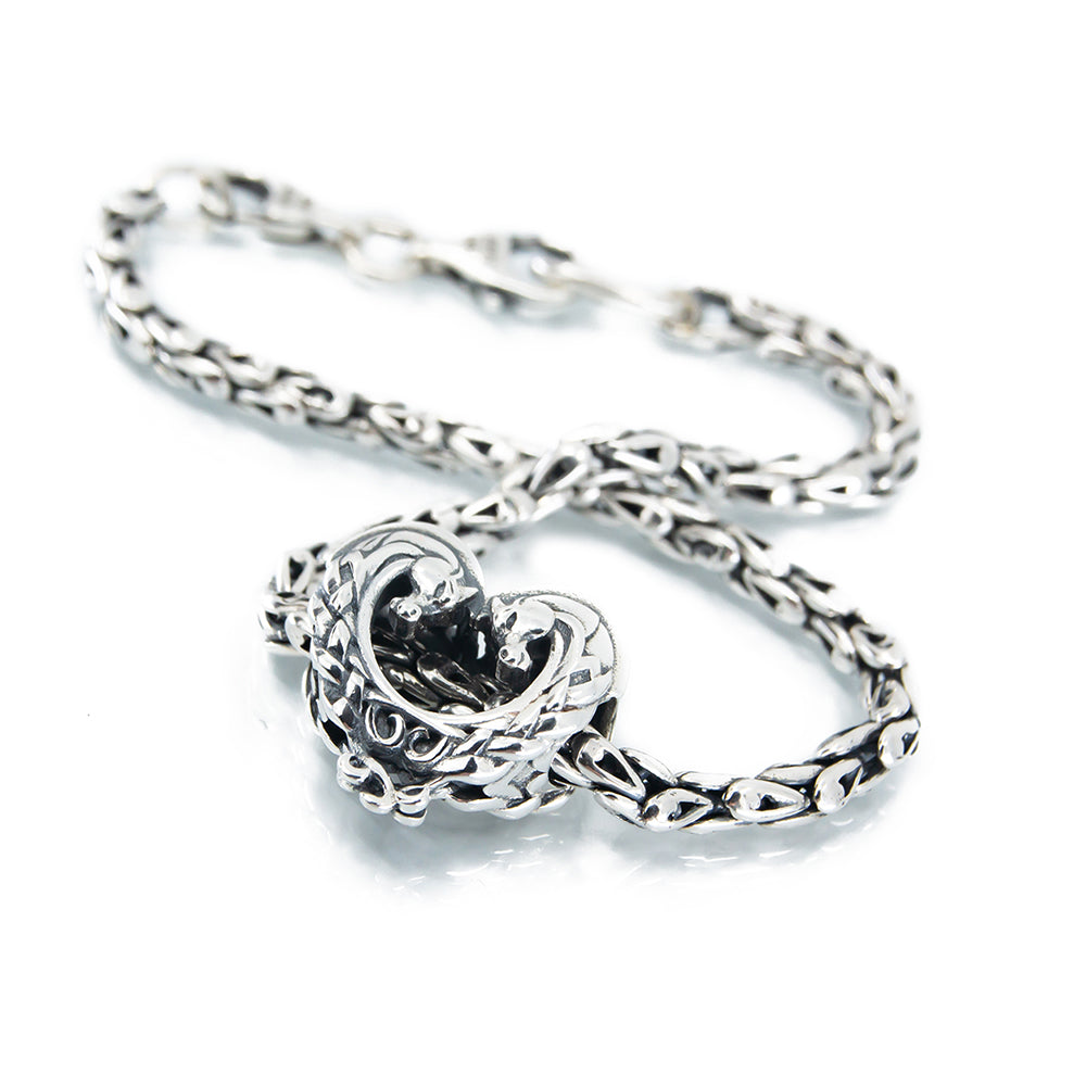 Aurora Charm Heart of The Celtic Horses silver sterling-silver Bead by The Alternative Bead. Your official Aurora Charm Retailer from Germany