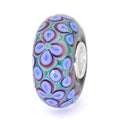 Elfbeads Ceramic Flowerstone blue glass Bead by The Alternative Bead. Your official Elfbeads Retailer from Germany