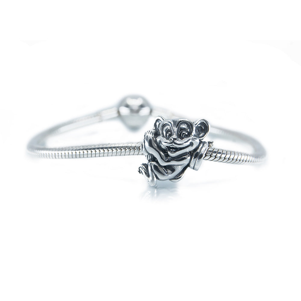 Aurora Charm Cheeky the Monkey Charm silver sterling-silver Bead by The Alternative Bead. Your official Aurora Charm Retailer from Germany