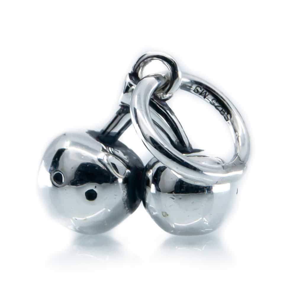 Aurora Charm Sweet Pair Cherry Charm silver sterling-silver Dangle by The Alternative Bead. Your official Aurora Charm Retailer from Germany